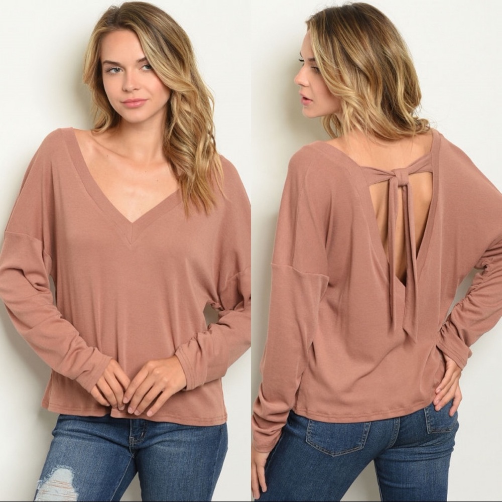 Mauve Long sleeve Tunic